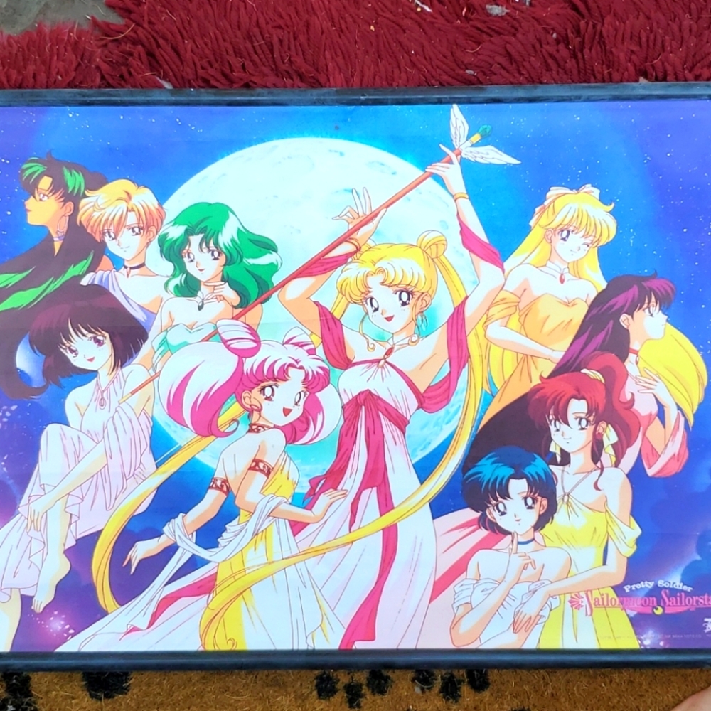 Sailor Moon Fabric Poster